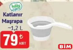 HOBBY LİFE KATLANIR MAŞRAPA 1,2 L fiyat ve kampanya bilgisi